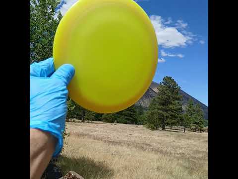 88017003.02 Lucid Air Breakout yellow blank disc golf fairway driver from Dynamic Discs.