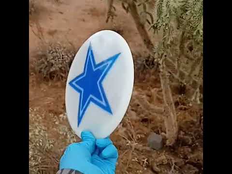 Dynamic Discs Lucid Emac Truth Football Design White Disc Golf Midrange - Custom Dyed Discs