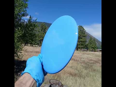 Latitude 64 BioGold Fuse blue blank disc golf midrange for custom dyed discs