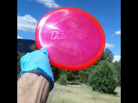VIP Glimmer Harp Red Wiped 173g #discgolf