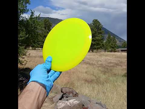 88037703.02 VIP Air Northman yellow blank disc golf lightweight distance driver from Westside Discs.