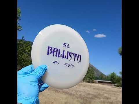 77024002.27 Opto Ballista White disc golf distance driver from Latitude 64.