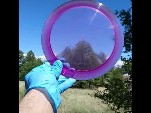 88014910.01 Lucid Ice Trespass Purple Wiped Distance Driver 175g disc golf distance driver from Dynamic Discs. 
