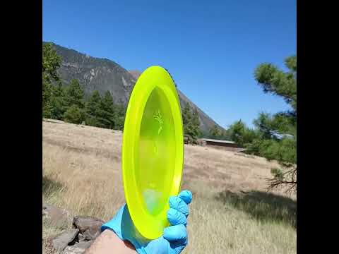 88014703.12 Lucid Air Renegade yellow disc golf distance driver from Dynamic Discs.