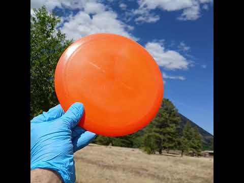 88017003.05 Lucid Air Breakout orange blank disc golf fairway driver from Dynamic Discs.