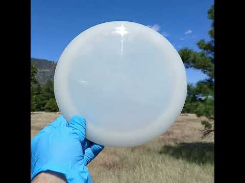 Lucid Captain White Wiped Distance Driver 174g - Disc Golf Dyes & Design