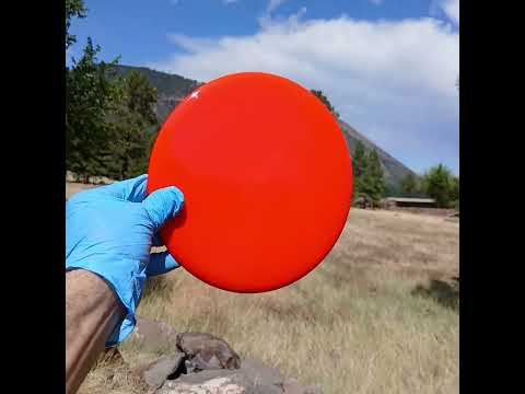 Latitude 64 Gold Line Claymore Red Blank Disc Golf Midrange
