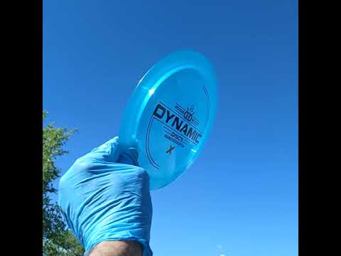 88017410.13 Lucid Ice Trespass blue wiped distance driver 175g disc golf distance driver Special Edition ghost stamp.