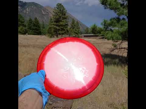 88010301.01 Fuzion Fugitive Orbit Red Blank disc golf midrange Special Edition from Dynamic Discs.