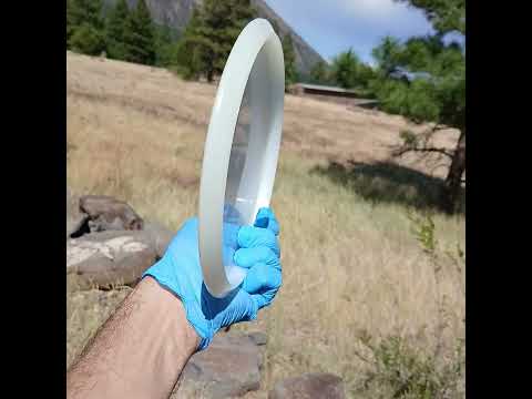 88020302.07 Opto Compass white blank disc golf midrange from Latitude 64. 
