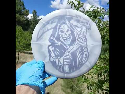 Dynamic Discs Fuzion Evidence Grim Reaper Understable Disc Golf Midrange - Custom Dyed Disc