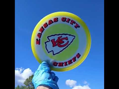 Discmania Active Premium Glow Sensei Football Ghost Stamp Disc Golf Putter - Custom Dyed Discs