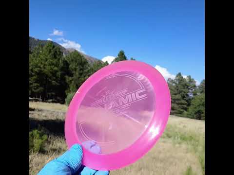 88017410.14 Lucid Ice Trespass Pink Wiped Distance Driver 175g disc golf distance driver Special Edition ghost stamp.