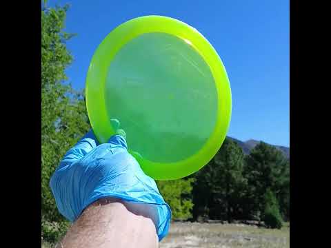 Dynamic Discs Lucid Sparkle Felon Yellow Wiped Disc Golf Fairway Driver