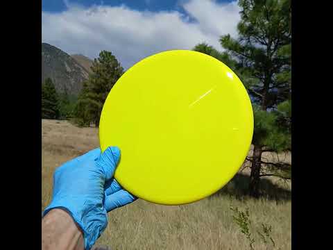 88020201.02 Gold Line Claymore yellow blank disc golf midrange from Latitude 64.