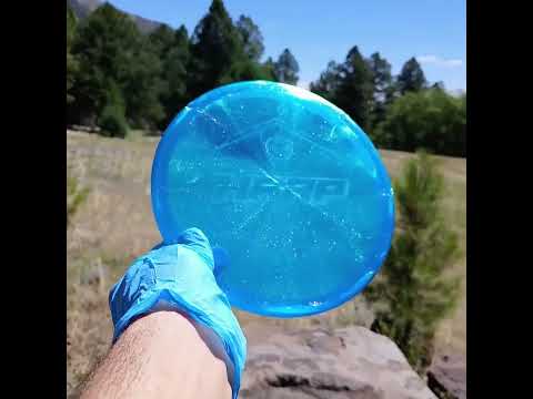 Westside Discs VIP Glimmer Harp Blue Wiped 173g #discgolf