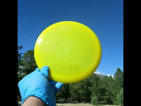 88014703.12 Lucid Air Renegade yellow disc golf distance driver from Dynamic Discs.